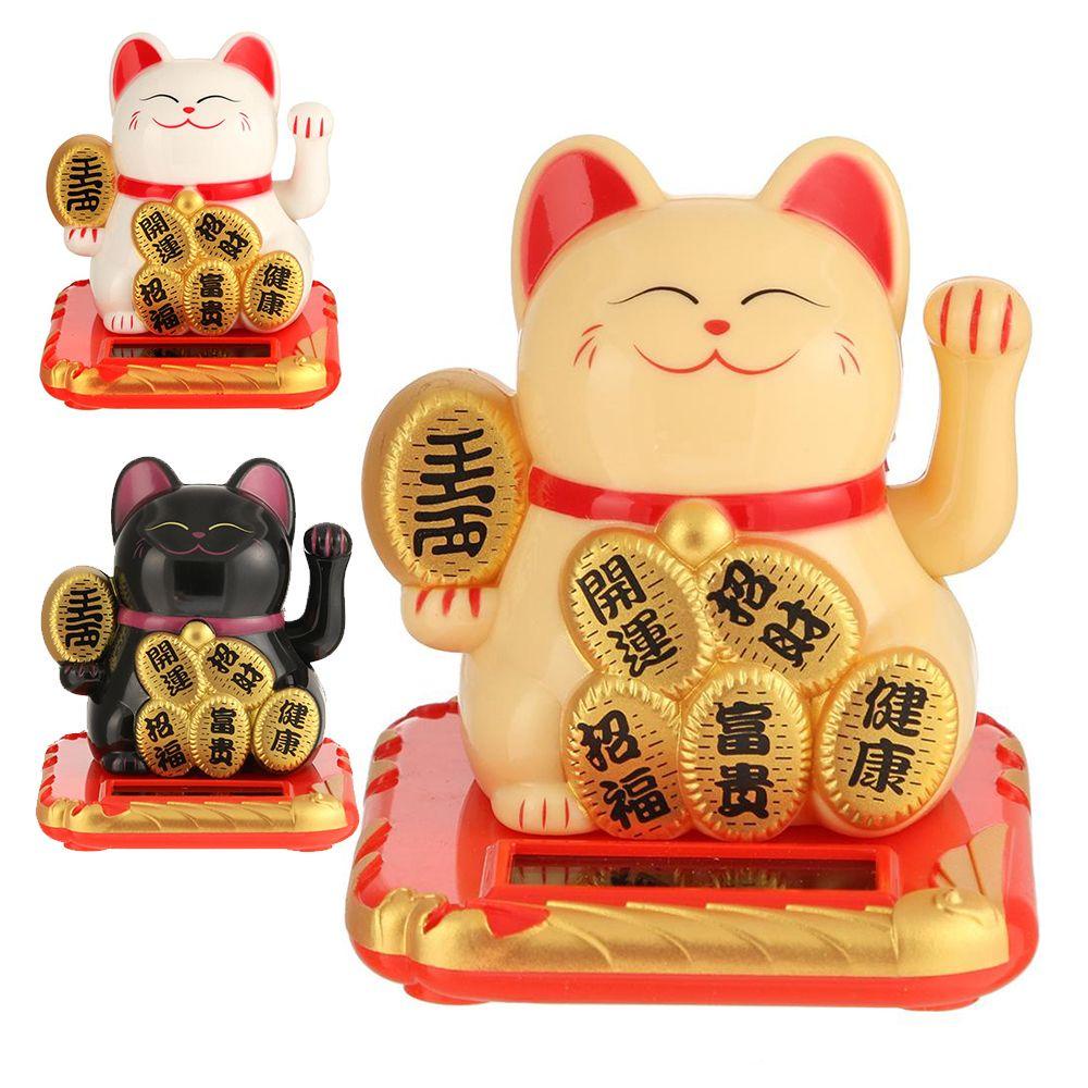 Chú Mèo May Mắn Dễ Thương Dùng Trang Trí