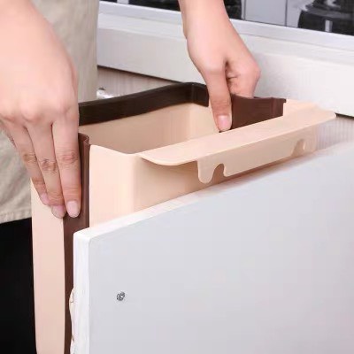Thùng Rác Gấp Gọn Thông Minh Treo Cạnh Tủ 2 Size Tiện Lợi Full Box