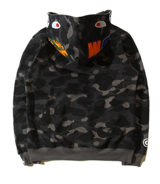 Áo khoác Bape camo, jacket bape camo,Bape shark | BigBuy360 - bigbuy360.vn