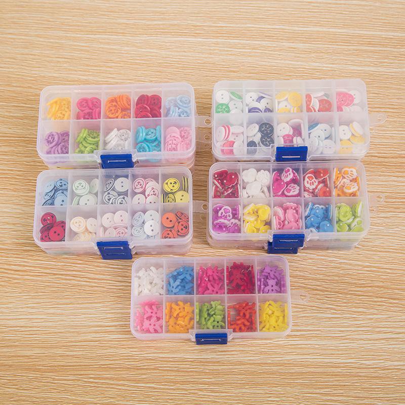 Hộp đựng đồ 10 - 15 ngăn trong suốt tiện dụng 1253 Tổng Kho Sỉ Gia Dụng