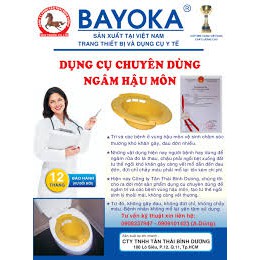 Bồn vệ sinh Bayoka ngâm trĩ, rửa vết mổ