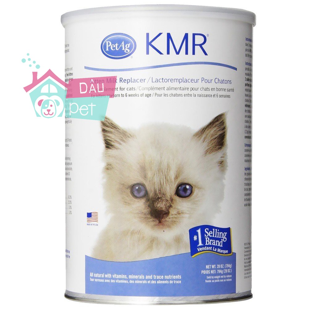 Sữa KMR- Sữa Thay Thế Cho Mèo Con - Từ Sơ Sinh Đến 6 Tuần Tuổi 340g
