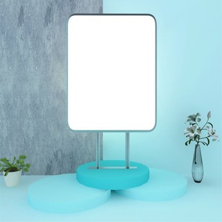 Hộp đèn quảng cáo mica hút nổi - Chữ Nhật + In dán decal (Nội dung theo yêu cầu)