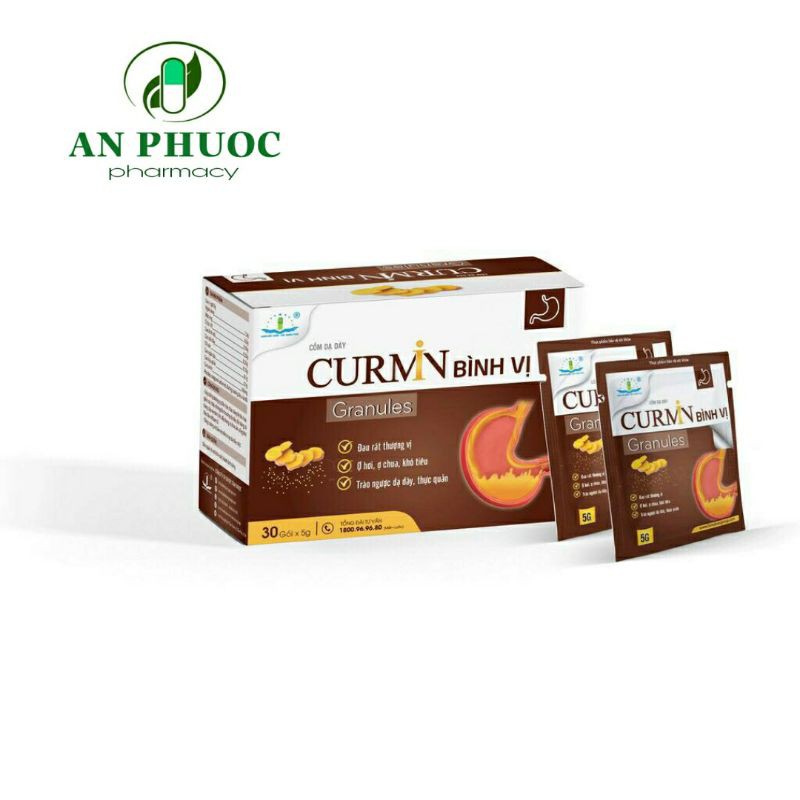 Cốm Dạ Dày Curmin Nano Bình Vị ⚡ CAM KẾT CHÍNH HÃNG⚡Giúp bổ tỳ dưỡng vi,̣ điều hòa chức năng hê ̣tiêu hóa 30 gói