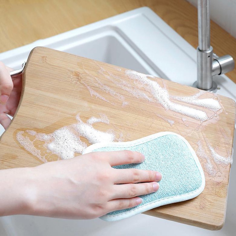 Miếng Bọt Biển Rửa Chén Hai Mặt Đa Năng Tiện Dụng Cho Nhà Bếp