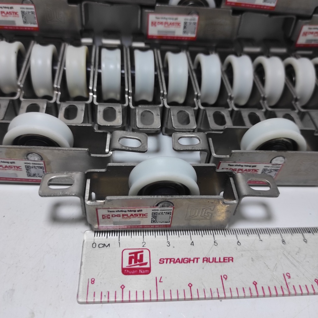 Bánh xe lùa DG đơn inox hệ 55 - Bánh xe DG cửa lùa XF55 đơn - Bánh xe lùa - Bánh xe lùa xinfa