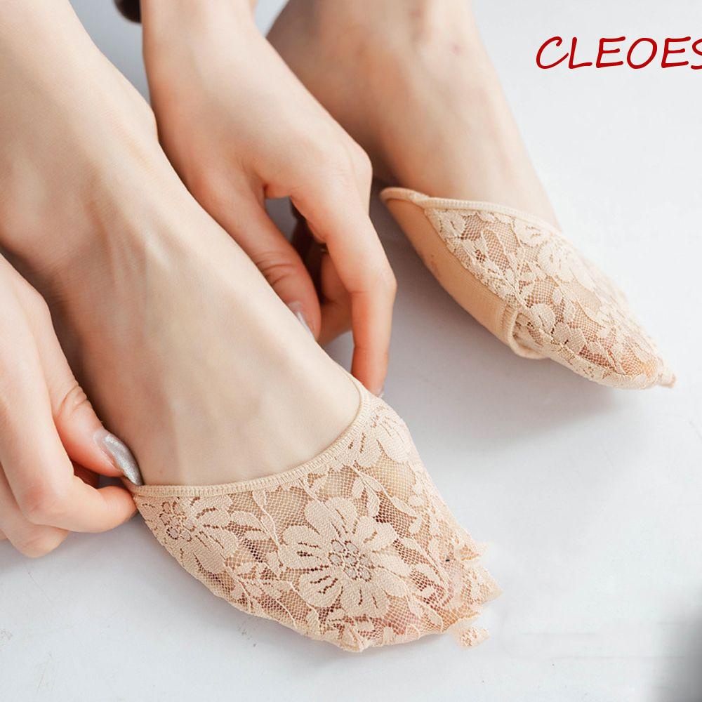 Vớ Lưới Nửa Bàn Chân Màu Trơn Thoải Mái Thời Trang Cho Nữ