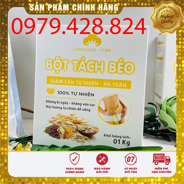 [Chính hãng] Bột tách béo Cô Bông giảm cân an toàn gói 1kg | BigBuy360 - bigbuy360.vn