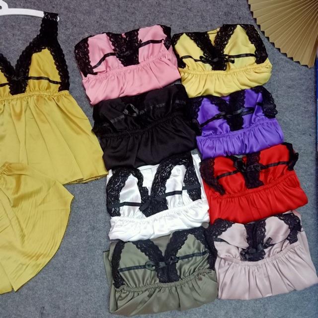 [ SALE 30%] Đồ ngủ sexy lụa