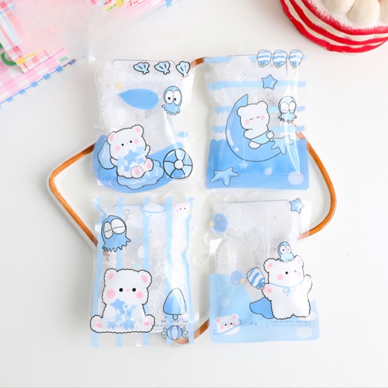Túi Đá Trườm Lạnh, Túi Trườm Mini In Hình Dễ Thương