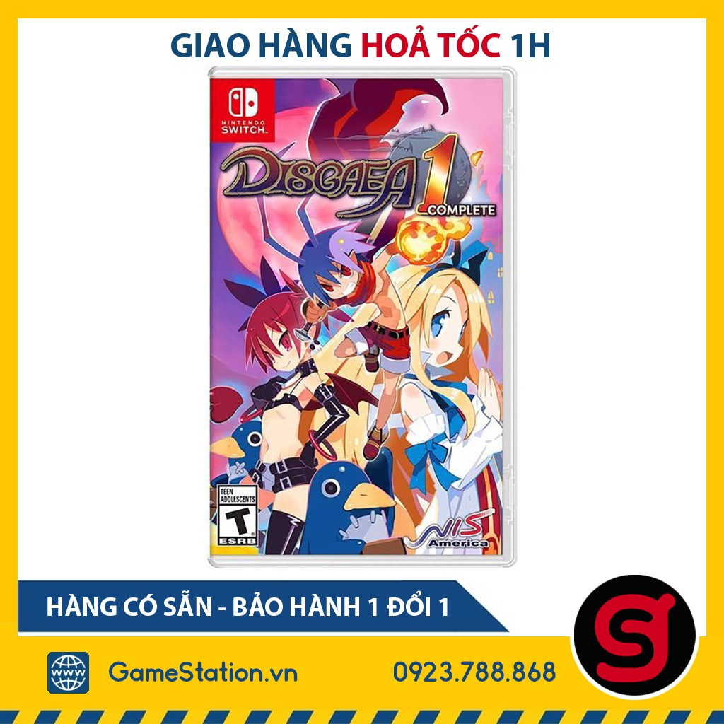 Game Disgaea 1 Complete - Cho Máy Nintendo Switch