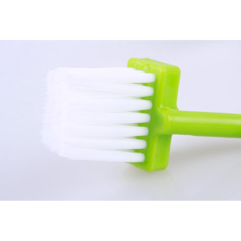 3PCS Bàn chải nhà vệ sinh cầm tay Máy chà sàn loại V Clean Clean Brush Bent
