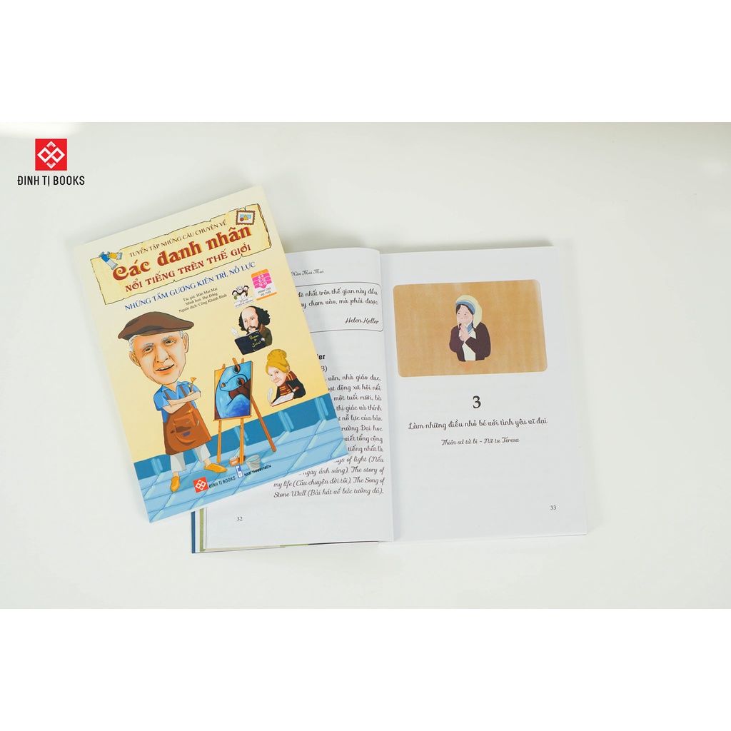 Sách - Combo 5 cuốn - Tuyển tập những câu chuyện về các danh nhân nổi tiếng trên thế giới - Hàn Mai Mai