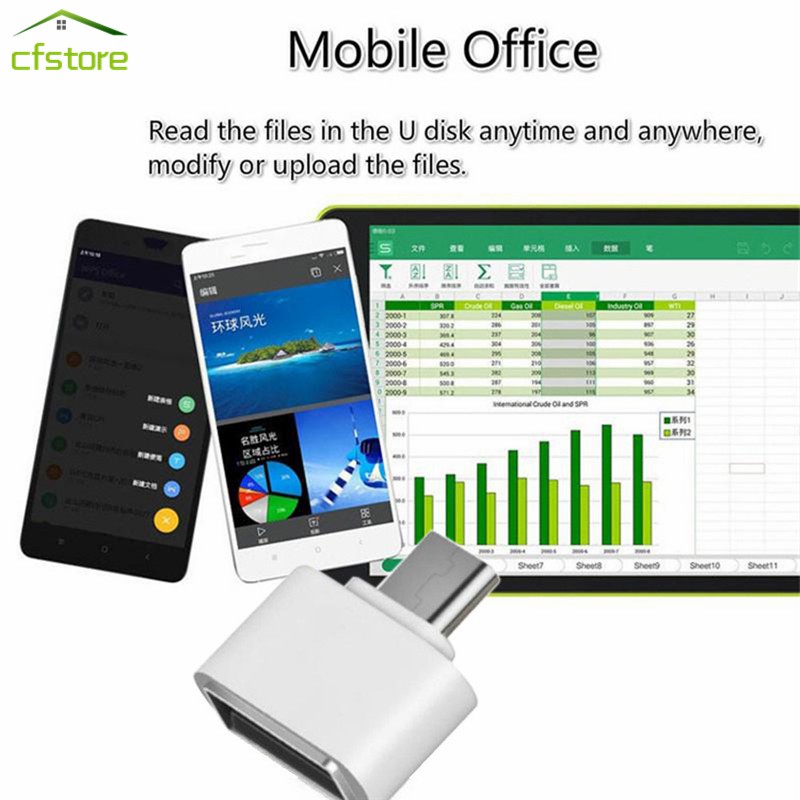 Đầu chuyển đổi OTG sang USB Type-C cho Samsung Huawei Android Type-C