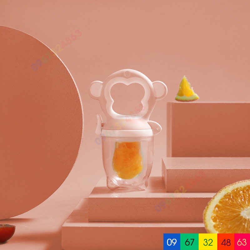 Túi nhai ăn dặm VCOOL CAO CẤP cho bé, núm nhai ăn dặm VCOOL CAO CẤP cho bé