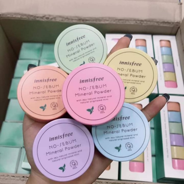 Phấn phủ dạng bột kiềm dầu Innisfree No Sebum mineral powder | BigBuy360 - bigbuy360.vn