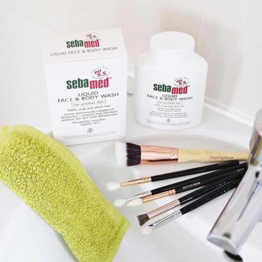 2IN1 - SỮA RỬA MẶT & TOÀN THÂN DA NHẠY CẢM SEBAMED pH5.5 - ĐỨC - 300ML/1000ML(SEBAMED LIQUID FACE & BODY WASH) | BigBuy360 - bigbuy360.vn
