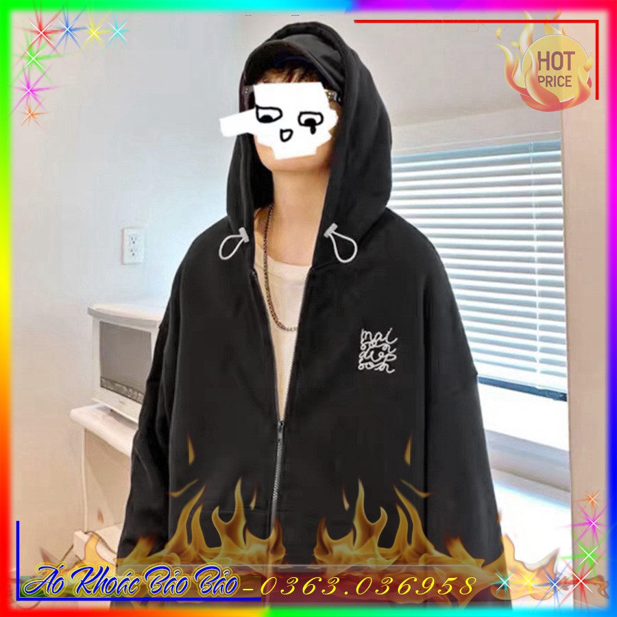 ÁO HOODIE - ÁO KHOÁC NỈ NGOẠI (HD1610 - Chữ Ký) (Bảo Bảo Shop)