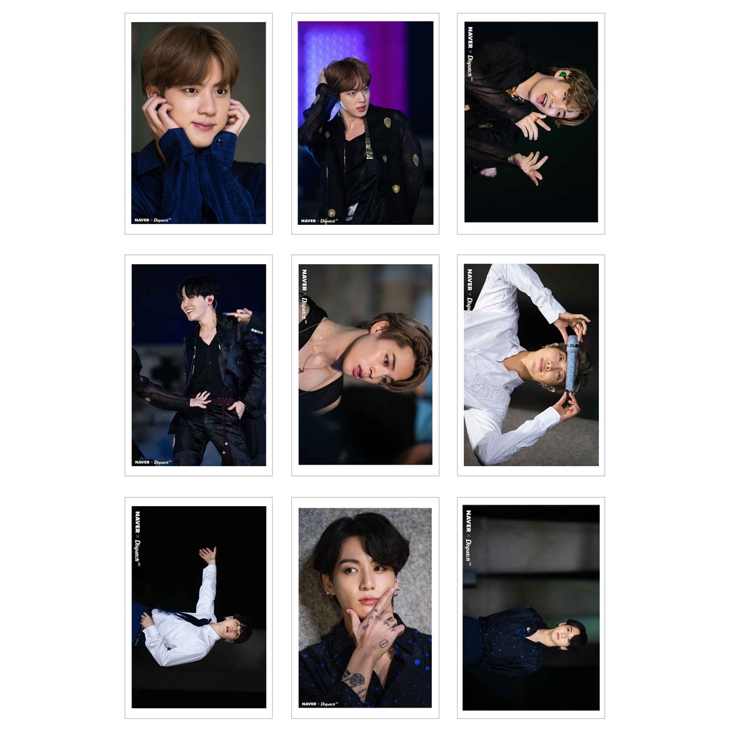 [Ép Lụa] Lomo Card Ảnh BTS -Fallon Show (45 ảnh)