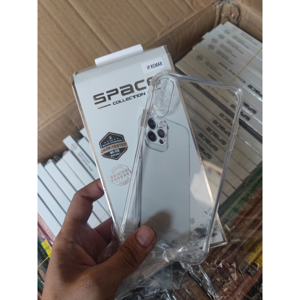 Ốp lưng Drop Space Ốp Iphone  trong chống sốc,chống ố vàng bảo về cammera,x,xs,xsmax,11,11promax,12promax cao cấp
