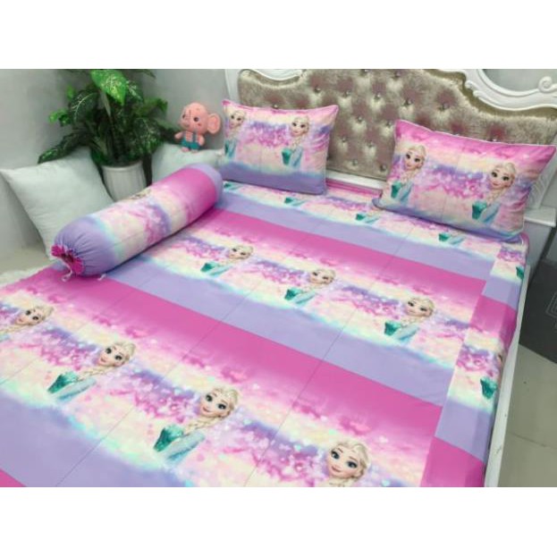 BỘ DRAP THUN LỤA SIÊU LẠNH ELSA BẢN CAO CẤP