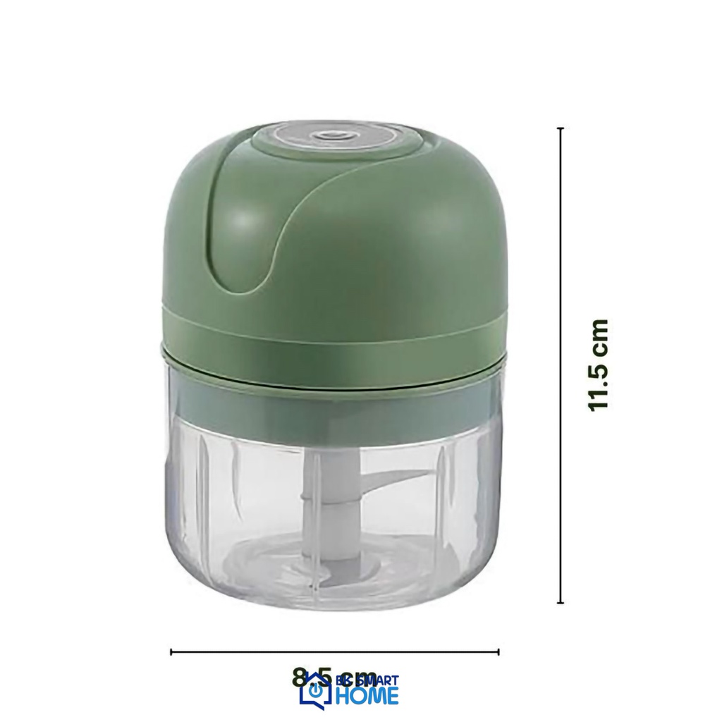 Máy Xay Thực Phẩm Đa Năng 3 Tầng Lưỡi Dao  Cực Khỏe - Máy Xay Tỏi Ớt Mini Cầm Tay Có Sạc Pin