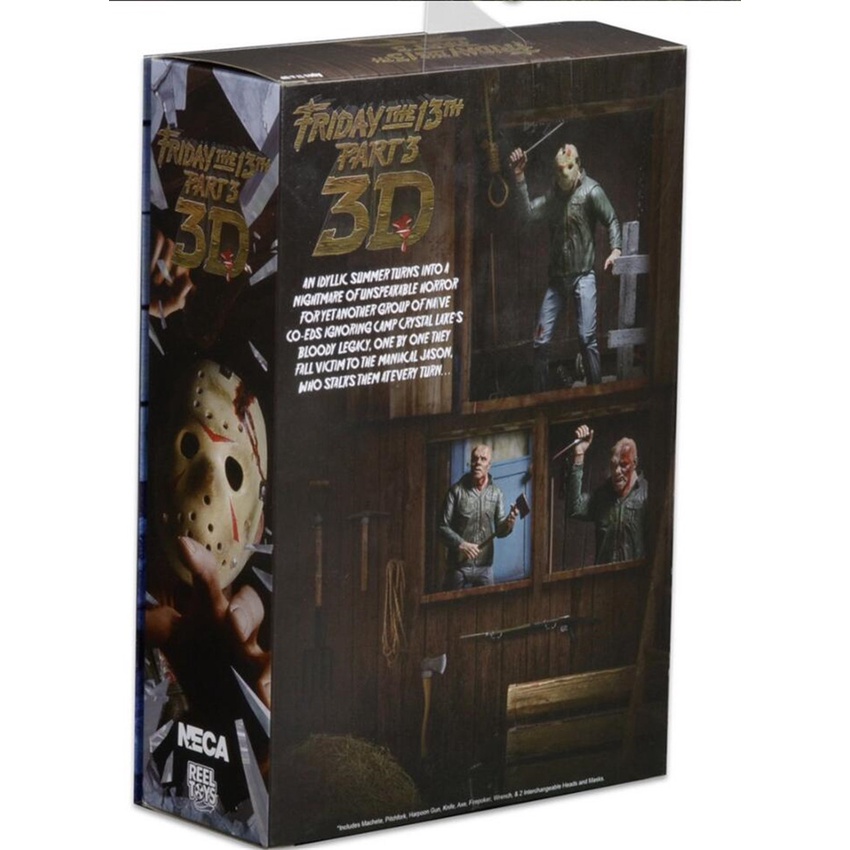 Mô Hình Jason 3D Jason part 3 B14C Phim Thứ Sáu Ngày 13