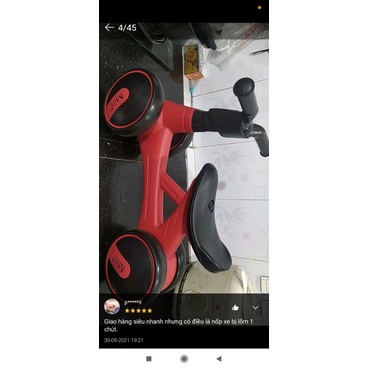 Xe chòi chân cho bé có nhạc đèn - tự thăng bằng giúp bé 1 2 tuổi tập đi