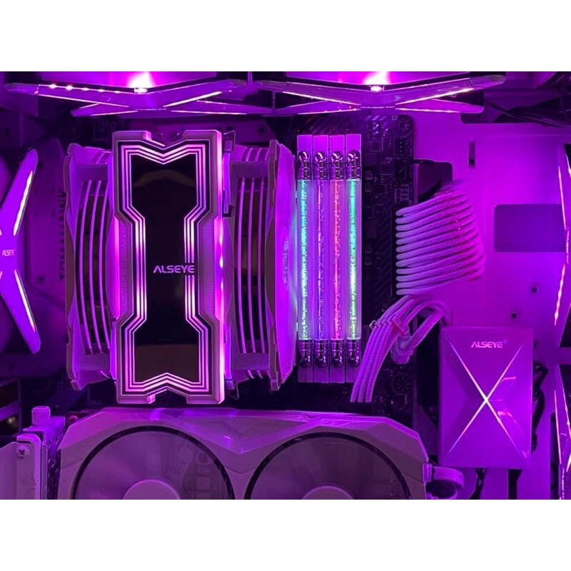 Ram máy tính 32gb  3200 Rgb tản nhiệt nước trắng newbox