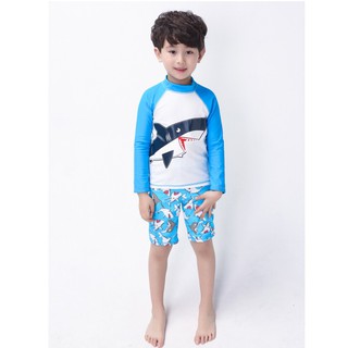 Đồ bơi bé trai dài tay size 14-35kg