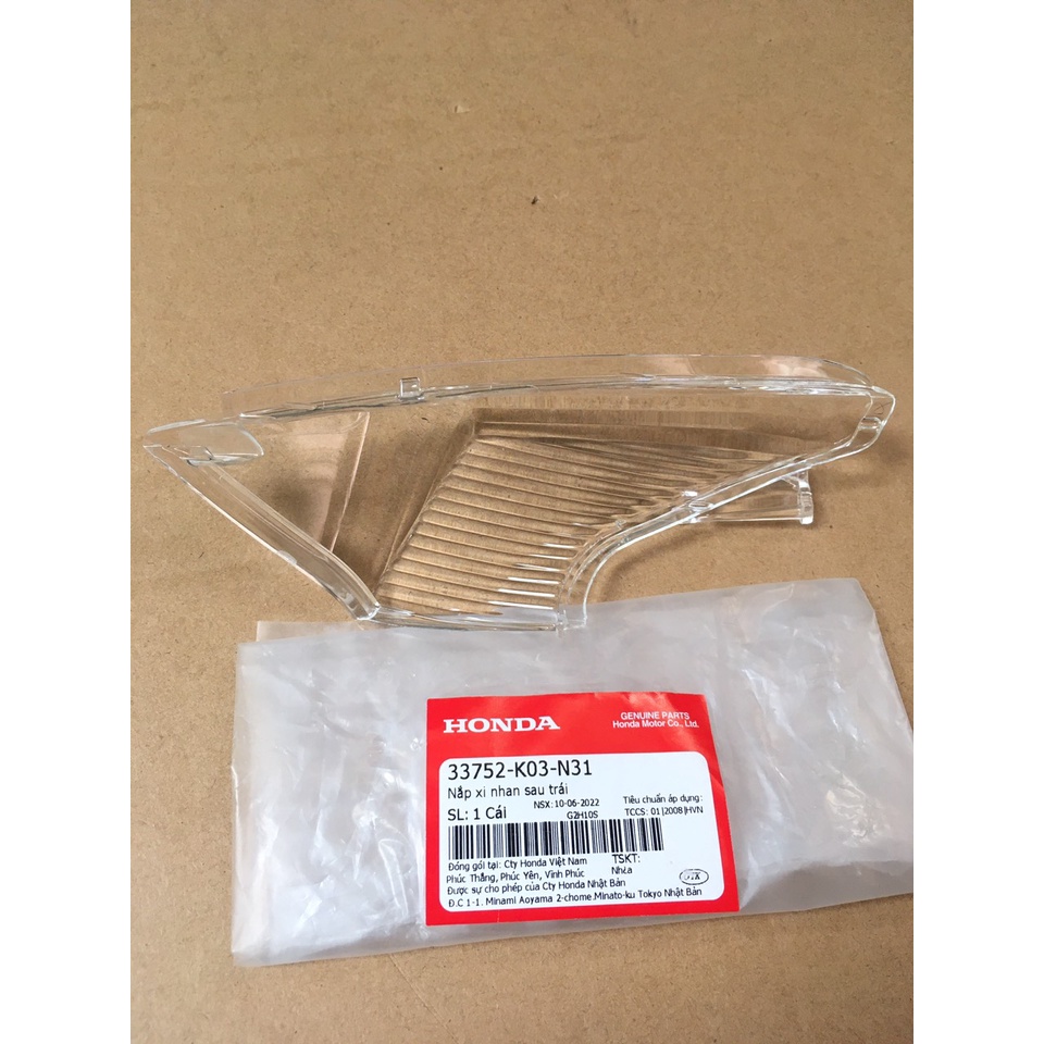 Nắp xi nhan sau Wave RSX110 Trái/Phải _ Hàng chính hãng HONDA  33752K03N31; 33702K03N31