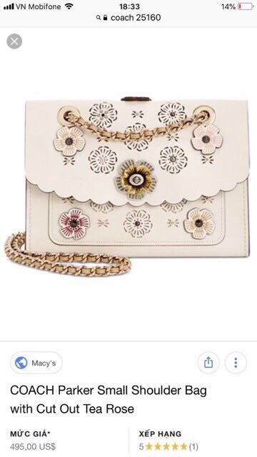 ⚠️SALE SẬP SÀN⚠️Túi Coach Parker