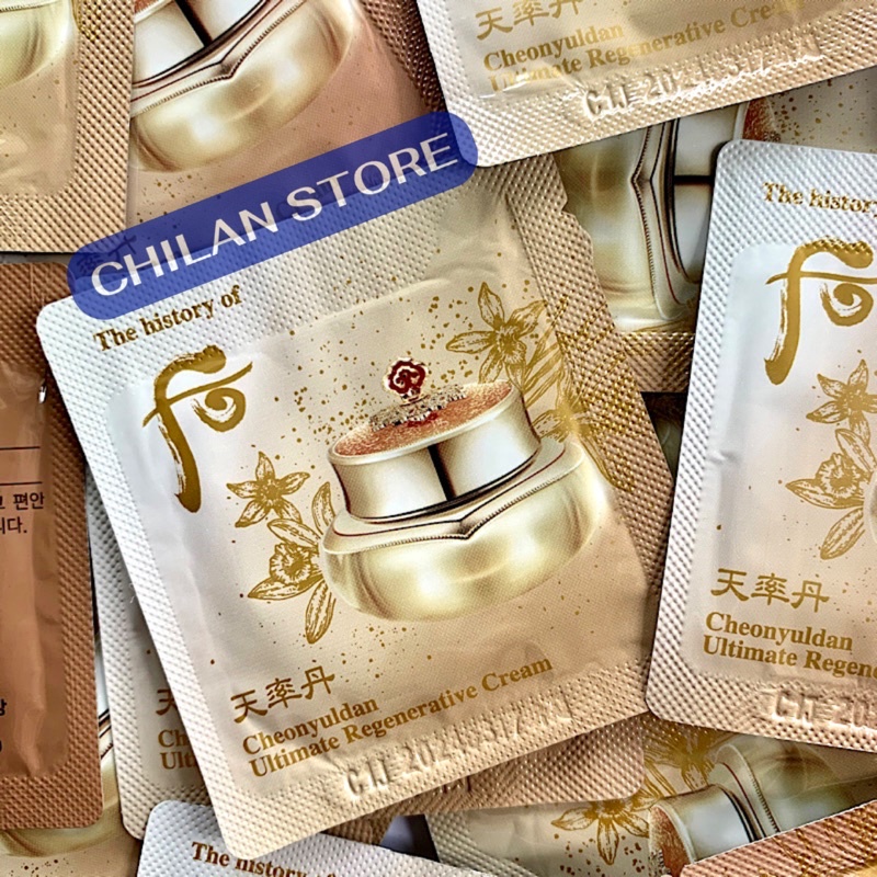 Kem Dưỡng Whoo Utimate Tái Sinh Phục Hồi Da Lão Hoá Dạng Gói 1ml | BigBuy360 - bigbuy360.vn