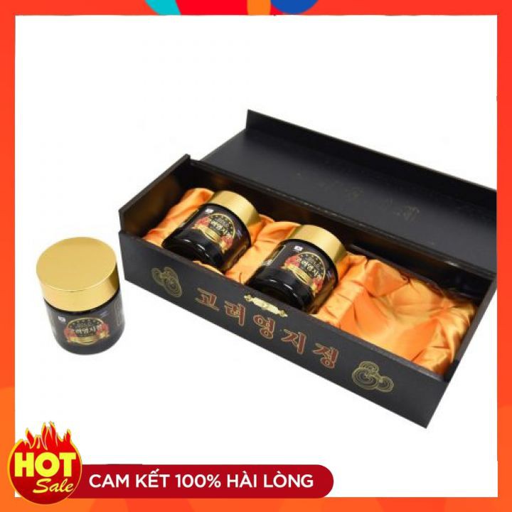 Cao Linh Chi Đỏ Hộp Gỗ Đen YoungJi – 120g x 3 lọ