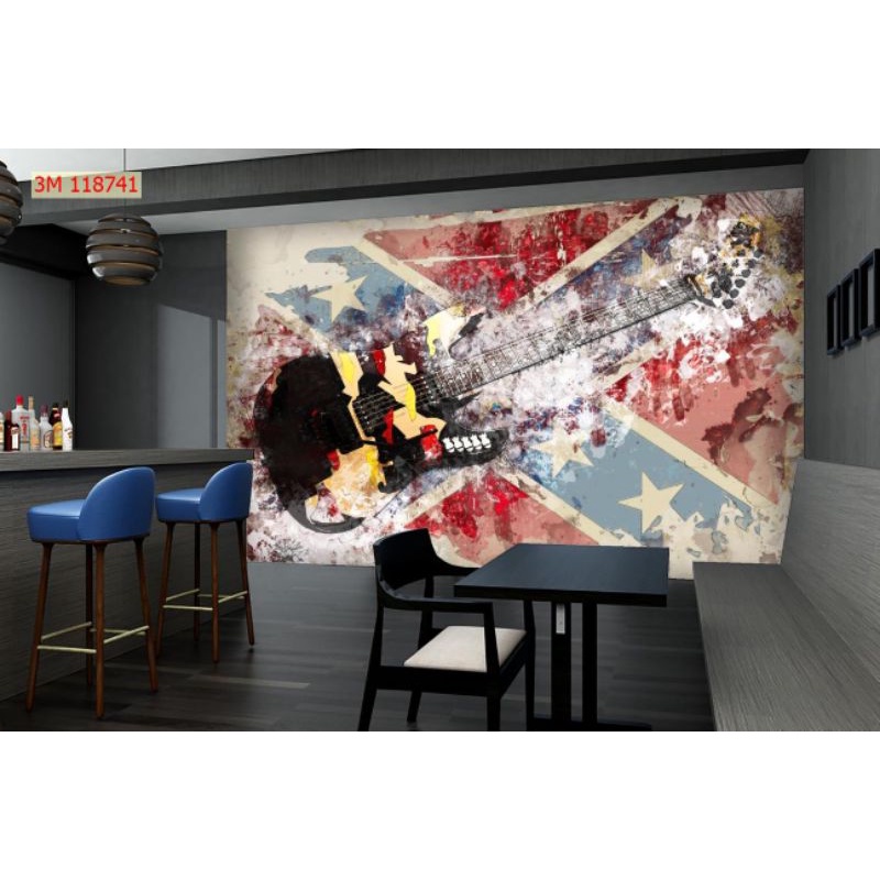 Tranh dán tường 3D trang trí quán cafe,trà sữa, nhà hàng in khổ lớn liên hệ 0367199384