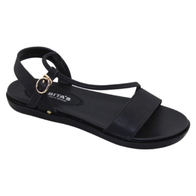 Sandal nữ BITAS ❤️FREESHIP❤️ Dép quai hậu học sinh đế bằng siêu nhẹ SYN206