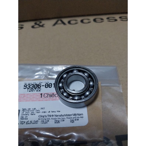 Vòng bi nhỏ trục cam NVX v1. Exciter 4số 5số và 150 KHÁCH HÀNG XEM KỸ SP TRƯỚC KHI CHỌN.