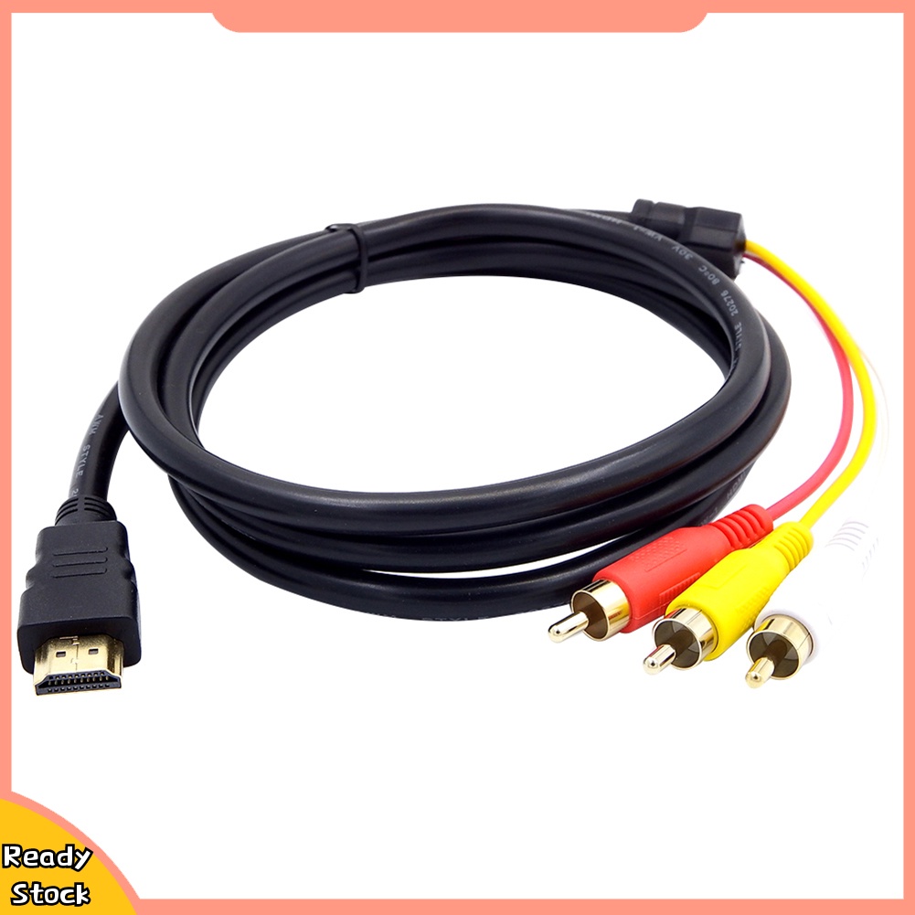 Cáp chuyển đổi HDMI sang 3 RCA AV M/M chuyên dụng