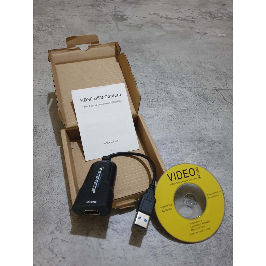 Thẻ bắt hình cổng USB3.0 hỗ trợ 1080P tiện dụng | BigBuy360 - bigbuy360.vn