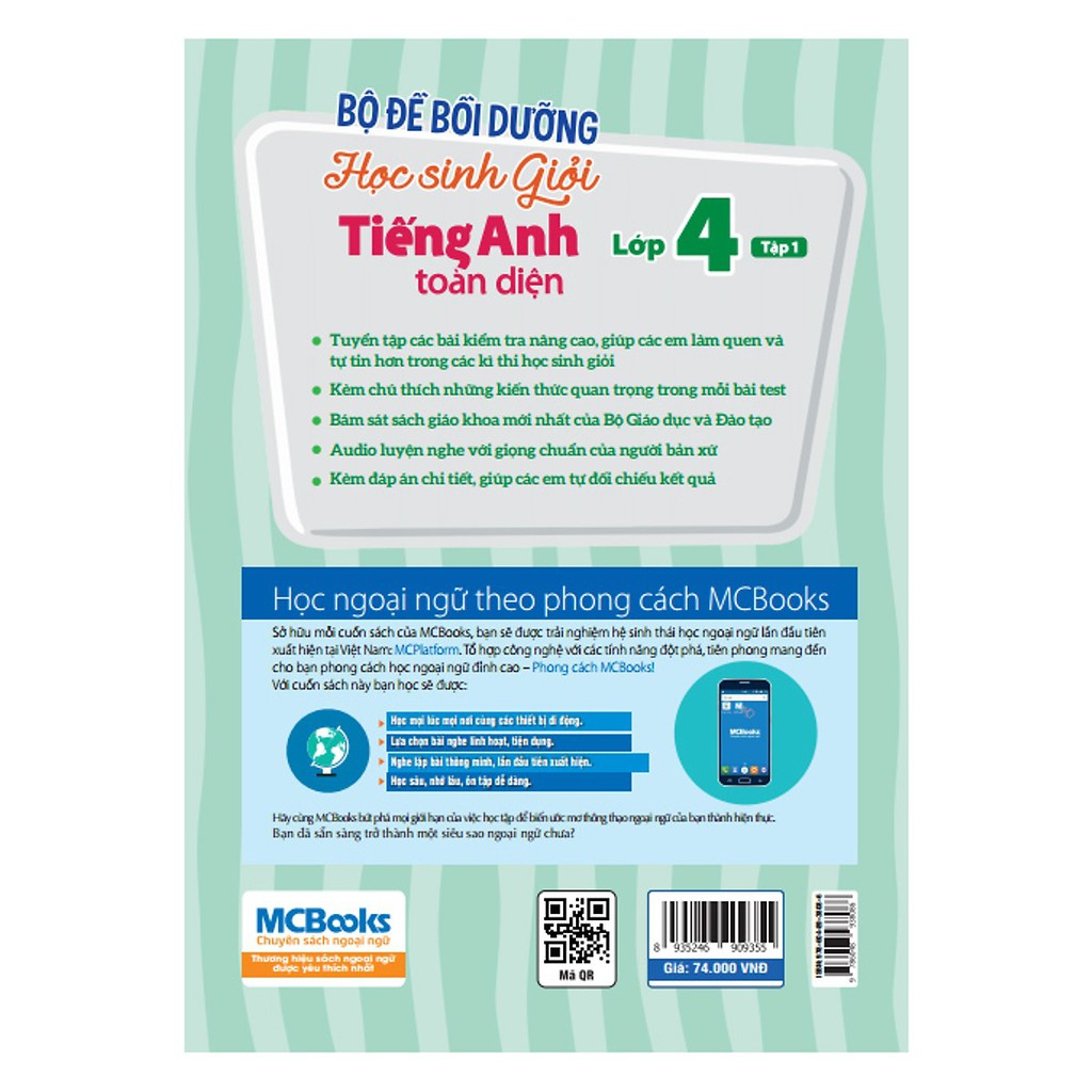 Sách - Bộ Đề Bồi Dưỡng Học Sinh Giỏi Tiếng Anh Toàn Diện Lớp 4 (Tập 1) | BigBuy360 - bigbuy360.vn