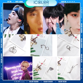 khuyên tai phong cách KPOP BTS bangtang Boys