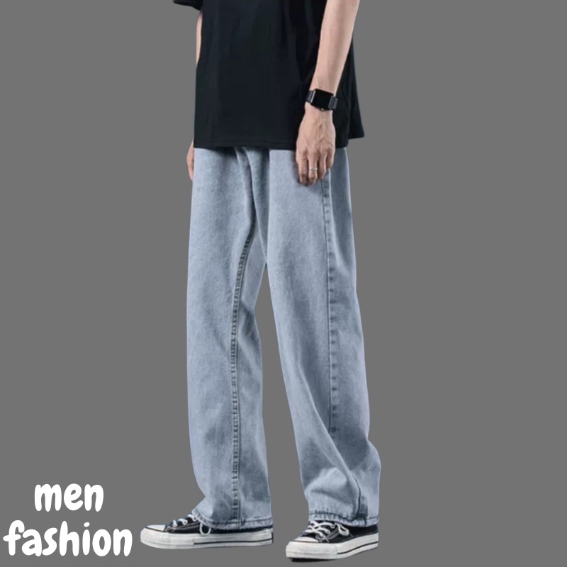 "RẺ VÔ ĐỊCH" Quần Jeans Nam, Quần Jeans Baggy xanh sáng nhạt ống xuông rộng style hàn quốc 2022- XX MENS FASHION!