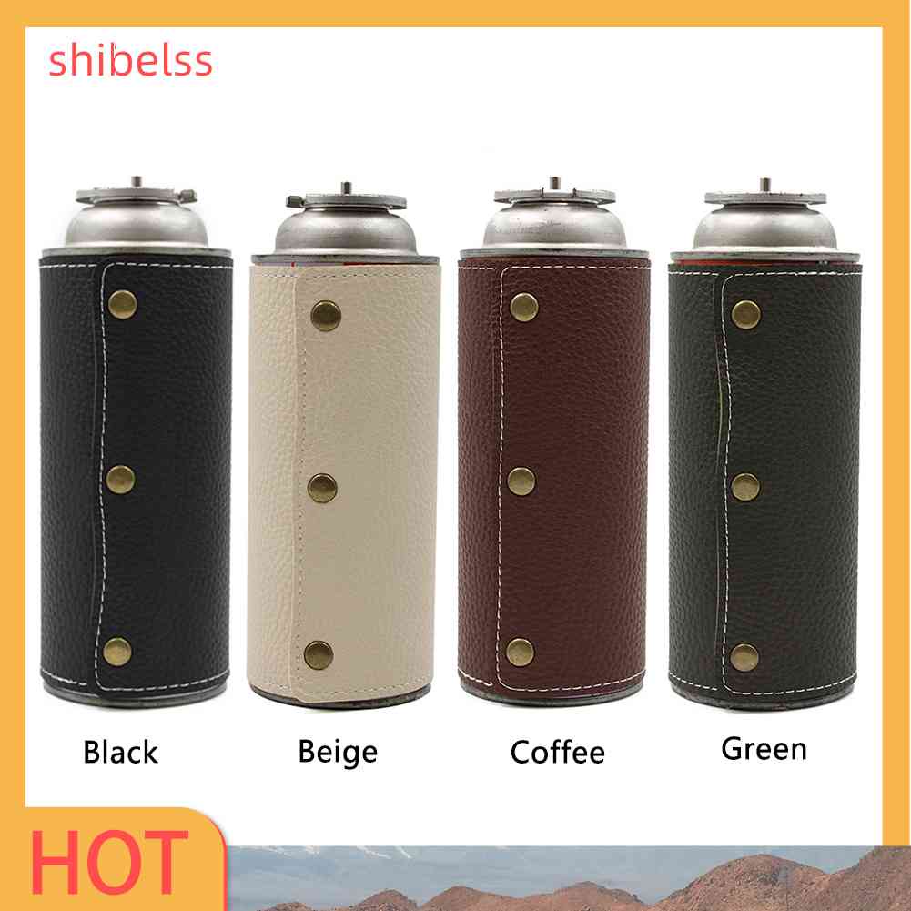 Túi Da Bọc Bình Gas Propane Tiện Dụng Cho Cắm Trại Dã Ngoại