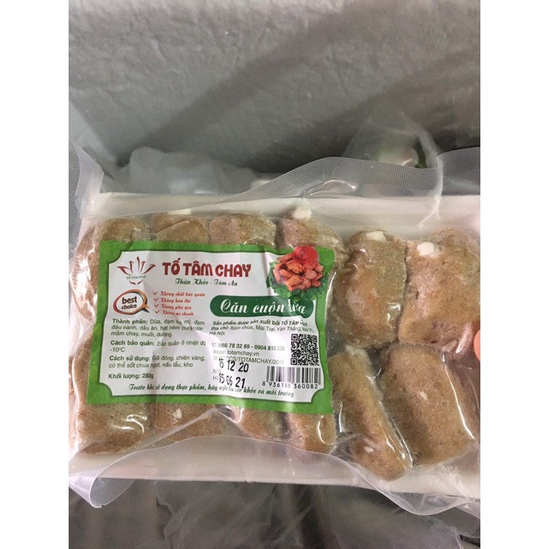Căn cuộn dừa chay 250g