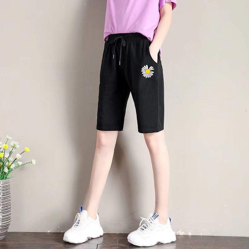 Quần Short Thể Thao Mỏng Dáng Rộng Cỡ Lớn 22-100KG C8515 Thời Trang Mùa Hè Cho Nữ