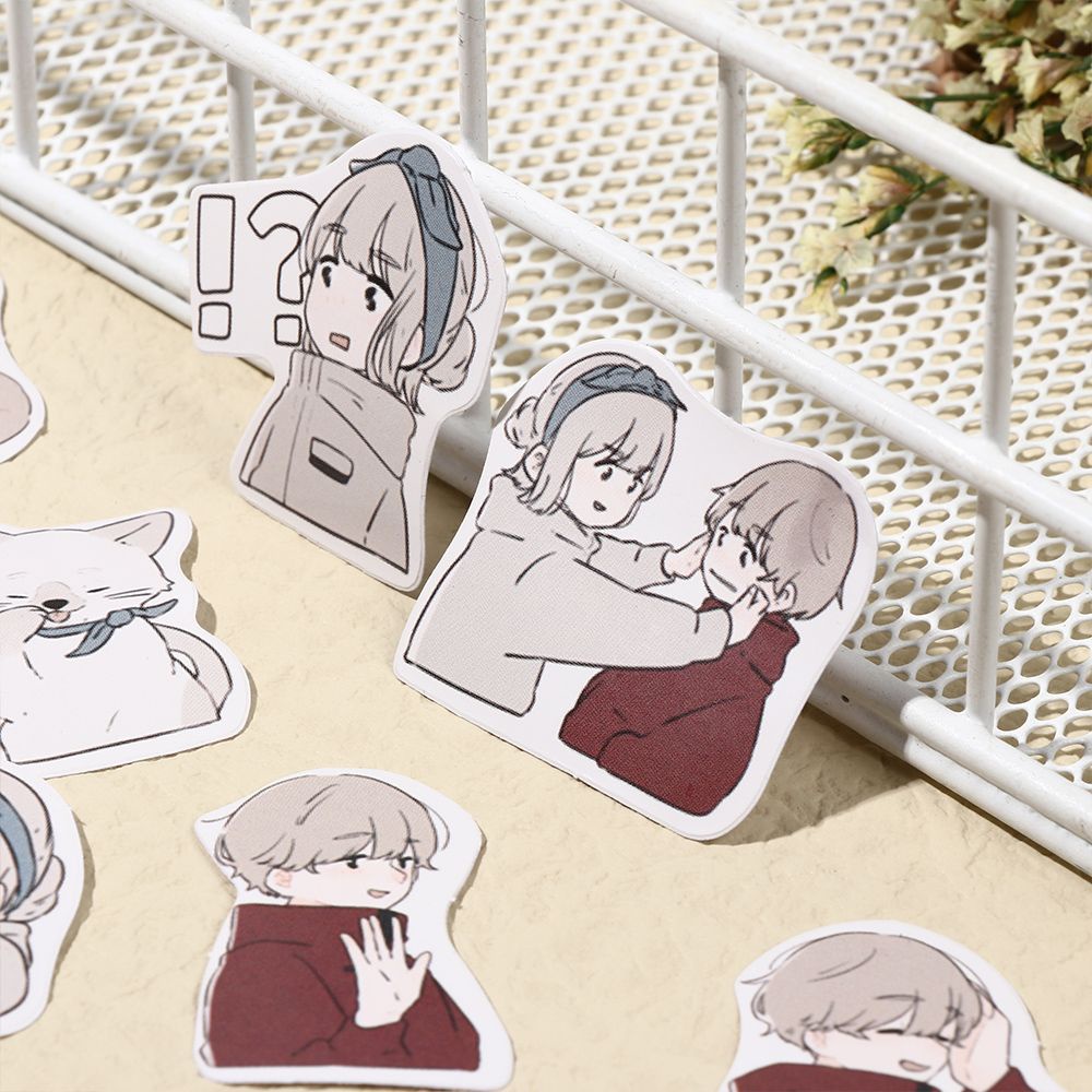 Hộp 45 miếng dán trang trí dễ thương