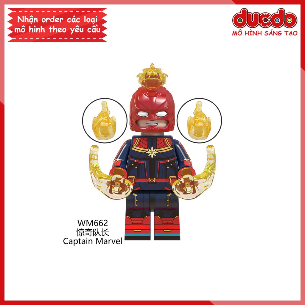 Minifigures siêu anh hùng End Game - Đồ chơi Lắp ghép Xếp hình Mô hình Mini Iron Man EndGame WM6056