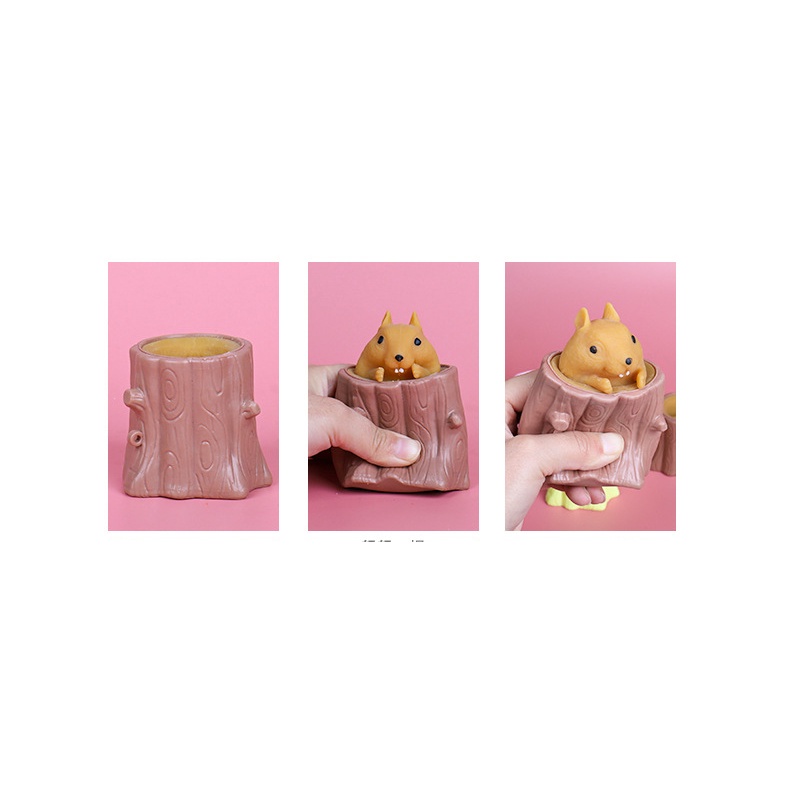 Đồ Chơi Bóp Giảm Stress Hình Chú Sóc