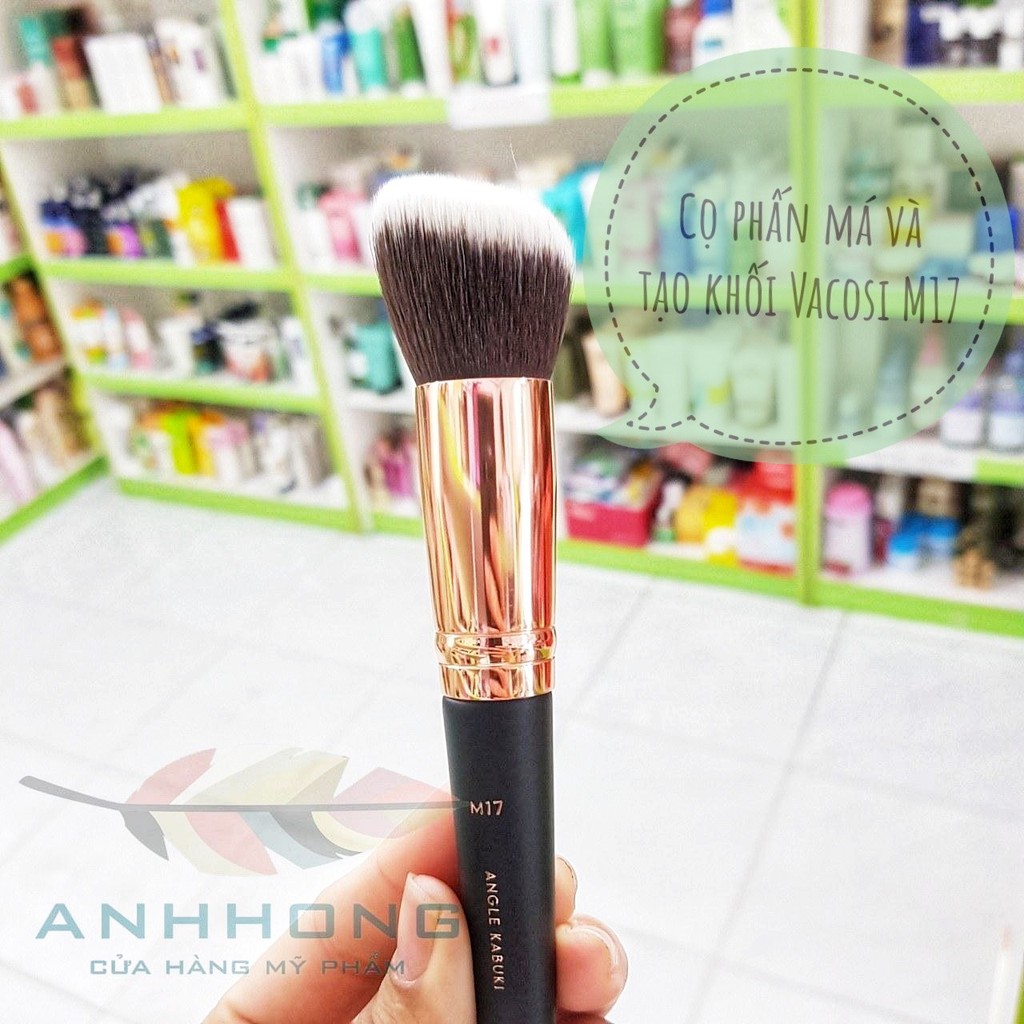 CỌ KABUKI ĐẦU XÉO VACOSI ANGLED KABUKI BRUSH - M17