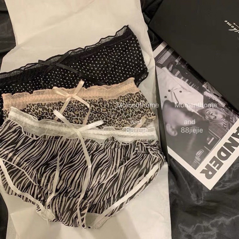 Quần Lót Nữ Lưới Hoạ Tiết Da Báo Cao Cấp